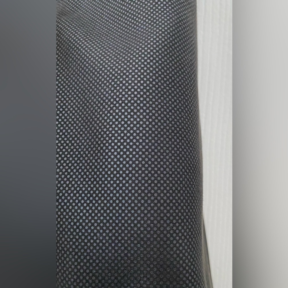 Mondo Menswear Blazer Jacket Black Zipper Leather Accent New size X-Large - Picture 9 of 15